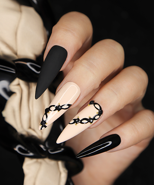 Colorful gel nail polish - vibrant nail art designs